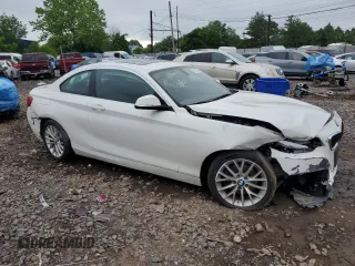 2016 BMW 2 Series 228i xDrive with VIN WBA1G9C53GV599188, listed as a Copart auction lot 59300385 with Not provided miles and Salvage title. Bid and sale history available at DreamBid. Image 4.
