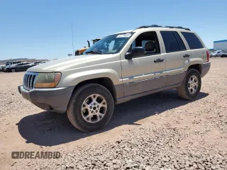 2001 Jeep Grand Cherokee Laredo with VIN 1J4GX48S81C548944, listed as a Copart auction lot 62779405 with 122,594 mi miles and Clean title. Bid and sale history available at DreamBid. Image 1.