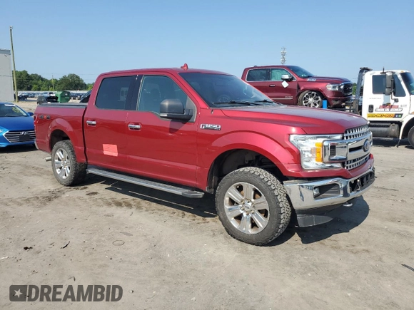 2018 Ford F-150 XL with VIN 1FTEW1EP5JFB82728, listed as a Copart auction lot 63589135 with 133,643 mi miles and Clean title. Bid and sale history available at DreamBid. Image 4.