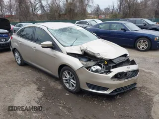 2017 Ford Focus SE with VIN 1FADP3F28HL252411, listed as a IAAI auction lot 41888738 with 103,981 mi miles. Bid and sale history available at carsss.com. Image 1.