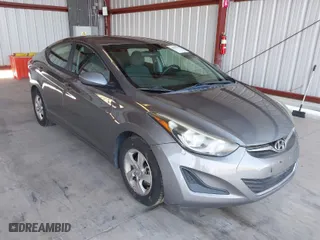 2014 Hyundai Elantra Limited with VIN 5NPDH4AE7EH486229, listed as a IAAI auction lot 42087929 with 182,220 mi miles. Bid and sale history available at carsss.com. Image 1.