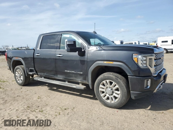 2020 GMC Sierra 2500HD Denali z VIN 1GT49REY7LF110457, wystawiony jako Copart lot #51105705 z przebiegiem 108 299 mil mil oraz Szkoda całkowita • Salvage title. Historia ofert i sprzedaży dostępna na DreamBid. Obrazek 4.