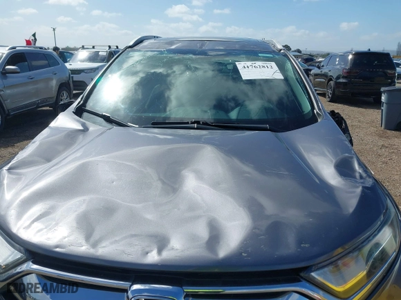 2019 Honda CR-V Touring with VIN 7FARW1H99KE005270, listed as a IAAI auction lot 41762812 with 122,583 mi miles. Bid and sale history available at carsss.com. Image 6.