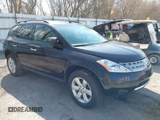 2007 Nissan Murano SL with VIN JN8AZ08W17W642449, listed as a IAAI auction lot 42013087 with 127,347 mi miles and . Bid and sale history available at DreamBid. Image 1.