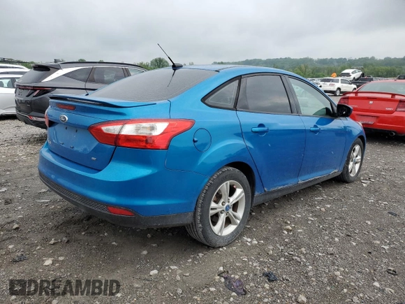 2012 Ford Focus SE with VIN 1FAHP3F2XCL128313, listed as a Copart auction lot 56108445 with 154,511 mi miles and Salvage title. Bid and sale history available at DreamBid. Image 3.