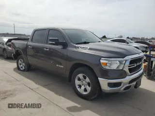 2019 Ram 1500 Big Horn z VIN 1C6RREFT0KN745503, wystawiony jako Copart lot #49421075 z przebiegiem 124 488 mil mil oraz Szkoda całkowita • Salvage title. Historia ofert i sprzedaży dostępna na DreamBid. Obrazek 4.