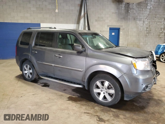 2013 Honda Pilot Touring z VIN 5FNYF3H91DB034638, wystawiony jako Copart lot #59858755 z przebiegiem 115 445 mil mil oraz Szkoda całkowita • Salvage title. Historia ofert i sprzedaży dostępna na DreamBid. Obrazek 4.