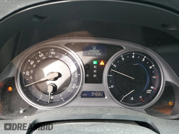 2009 Lexus IS 250 with VIN JTHBK262095090109, listed as a Copart auction lot 51097455 with 94,682 mi miles and Clean Title. Bid and sale history available at DreamBid. Image 9.