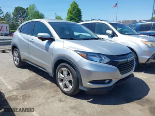 2016 Honda HR-V EX with VIN 3CZRU6H54GM754602, listed as a IAAI auction lot 41987313 with 67,940 mi miles. Bid and sale history available at carsss.com. Image 1.