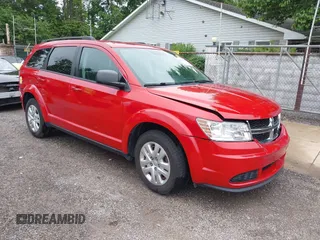 2017 Dodge Journey SE z VIN 3C4PDCAB5HT507673, wystawiony jako IAAI lot #42348007 z przebiegiem 115 918 mil mil oraz . Historia ofert i sprzedaży dostępna na DreamBid. Obrazek 1.