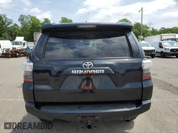 2024 Toyota 4Runner SR5 with VIN JTEMU5JR1R6283546, listed as a Copart auction lot 62879195 with Not provided miles and Non repairable. Bid and sale history available at DreamBid. Image 6.