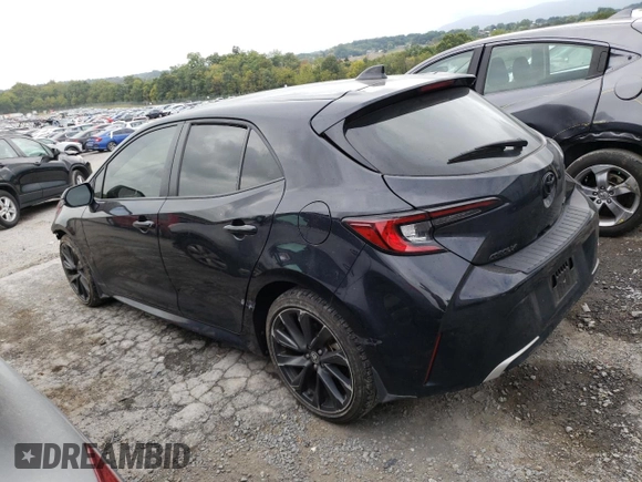 2023 Toyota Corolla Hatchback XSE with VIN JTNC4MBE8P3202316, listed as a Copart auction lot 71161024 with 32,487 mi miles and Salvage Title. Bid and sale history available at carsss.com. Image 2.