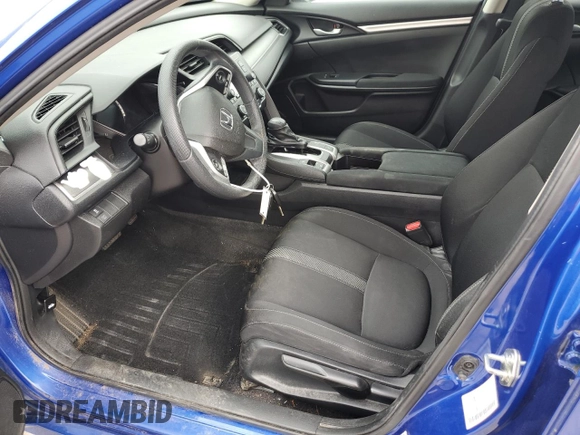 2018 Honda Civic LX with VIN 2HGFC2F57JH604661, listed as a Copart auction lot 56489085 with 71,744 mi miles and Salvage Title. Bid and sale history available at DreamBid. Image 7.