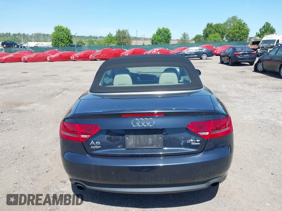 2012 Audi A5 Premium Plus with VIN WAULFAFH2CN005199, listed as a IAAI auction lot 42163081 with 66,146 mi miles and . Bid and sale history available at DreamBid. Image 17.