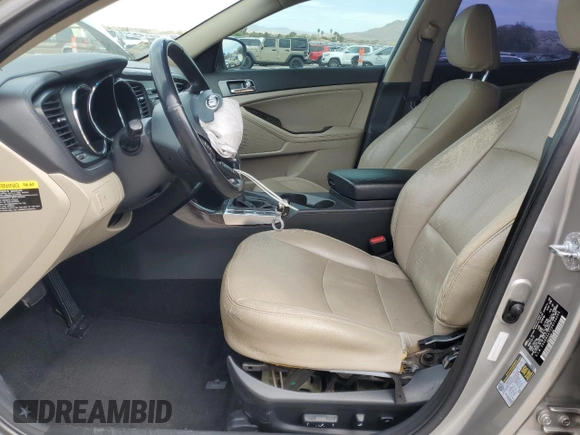 2013 Kia Optima EX with VIN 5XXGN4A72DG194005, listed as a Copart auction lot 50918085 with 80,615 mi miles and Salvage Title. Bid and sale history available at carsss.com. Image 7.
