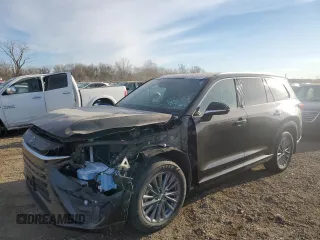 2024 Lexus TX with VIN 5TDAAAB67RS006557, listed as a Copart auction lot 82648134 with 5,544 mi miles and Salvage Title. Bid and sale history available at carsss.com. Image 1.