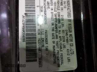 2010 Nissan 370Z Touring с VIN JN1AZ4FH9AM304066, выставлен на аукционе Copart как лот 84176404 с пробегом Не указан миль и На запчасти • Non repairable. История ставок и продаж доступна на DreamBid. Изображение 13.