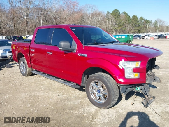 2015 Ford F-150 XL with VIN 1FTEW1CF4FFD02147, listed as a IAAI auction lot 41741065 with 139,627 mi miles. Bid and sale history available at carsss.com. Image 1.