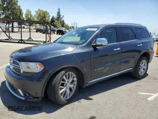2014 Dodge Durango Citadel with VIN 1C4SDJET1EC594240, listed as a Copart auction lot 58090285 with 160,027 mi miles and Salvage title. Bid and sale history available at DreamBid. Image 1.