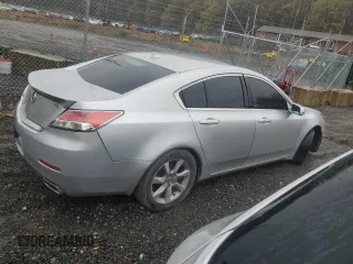 2013 Acura TL Tech with VIN 19UUA8F53DA003153, listed as a Copart auction lot 51757355 with 211,611 mi miles and Salvage Title. Bid and sale history available at carsss.com. Image 3.
