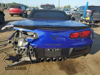 2016 Chevrolet Corvette Z51 2LT with VIN 1G1YK3D75G5116449, listed as a Copart auction lot 71493324 with 67,486 mi miles and Clean Title. Bid and sale history available at carsss.com. Image 6.