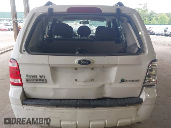 2009 Ford Escape Hybrid with VIN 1FMCU59399KC34999, listed as a IAAI auction lot 42515815 with 201,130 mi miles and . Bid and sale history available at DreamBid. Image 6.