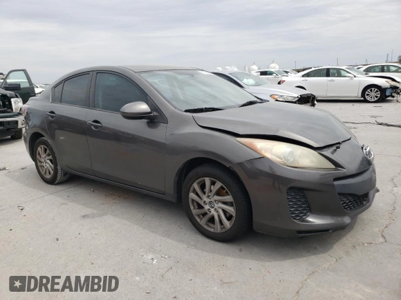 2013 Mazda 3 i Touring with VIN JM1BL1V76D1744827, listed as a Copart auction lot 51038295 with 152,292 mi miles and Salvage Title. Bid and sale history available at DreamBid. Image 4.