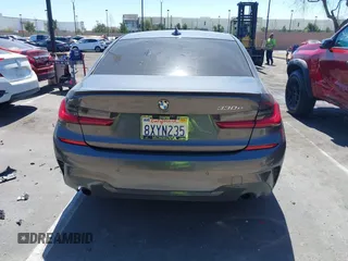 2021 BMW 3 Series 330e with VIN 3MW5P7J06M8C15108, listed as a IAAI auction lot 41885084 with 1 mi miles. Bid and sale history available at carsss.com. Image 17.
