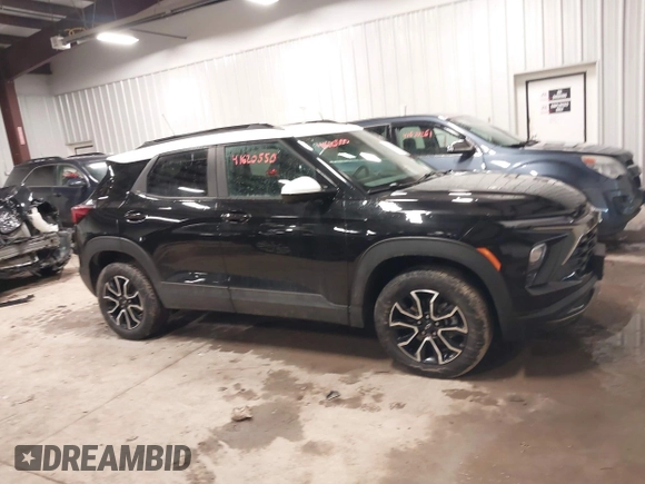 2024 Chevrolet TrailBlazer ACTIV with VIN KL79MSSL9RB093808, listed as a IAAI auction lot 41620550 with 11,899 mi miles and . Bid and sale history available at DreamBid. Image 13.