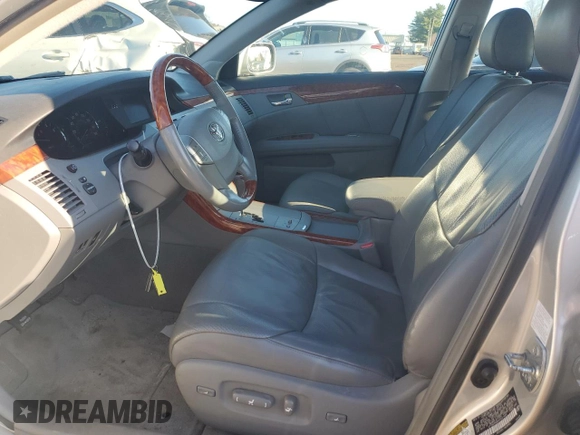 2005 Toyota Avalon XL z VIN 4T1BK36B65U047400, wystawiony jako Copart lot #48930625 z przebiegiem 170 252 mil mil oraz Szkoda całkowita • Salvage title. Historia ofert i sprzedaży dostępna na DreamBid. Obrazek 7.