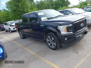 2019 Ford F-150 XL with VIN 1FTEW1C57KKC20597, listed as a IAAI auction lot 42164420 with 197,148 mi miles and . Bid and sale history available at DreamBid. Image 1.