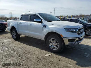2019 Ford Ranger XL with VIN 1FTER4FH5KLA54430, listed as a Copart auction lot 43701485 with 58,607 mi miles and Salvage Title. Bid and sale history available at carsss.com. Image 4.