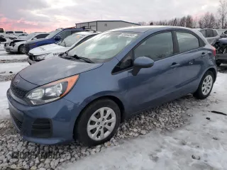 2016 Kia Rio LX with VIN KNADM5A34G6676533, listed as a Copart auction lot 42444355 with 38,350 mi miles and Salvage Title. Bid and sale history available at carsss.com. Image 1.