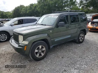 2008 Jeep Liberty Sport with VIN 1J8GN28K18W133787, listed as a Copart auction lot 54674995 with 127,377 mi miles and Non Repairable. Bid and sale history available at carsss.com. Image 1.