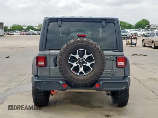 2021 Jeep Wrangler Unlimited Rubicon с VIN 1C4HJXFN9MW792972, выставлен на аукционе Copart как лот 53322835 с пробегом 32 203 миль миль и Списание • Salvage title. История ставок и продаж доступна на DreamBid. Изображение 6.
