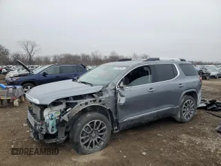2022 GMC Acadia Denali with VIN 1GKKNXLS7NZ150324, listed as a Copart auction lot 43184295 with 37,990 mi miles and Salvage title. Bid and sale history available at DreamBid. Image 1.