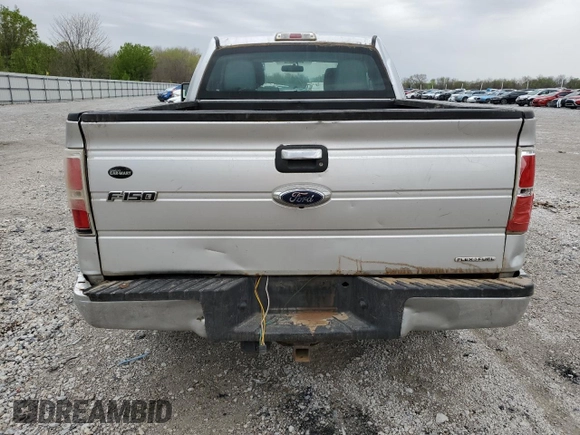 2012 Ford F-150 XL with VIN 1FTFX1EF2CFA00320, listed as a Copart auction lot 51511465 with 228,571 mi miles and Salvage title. Bid and sale history available at DreamBid. Image 6.