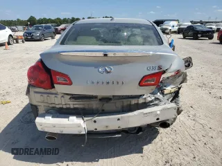 2008 Infiniti G35 with VIN JNKBV61E18M206616, listed as a Copart auction lot 74219194 with 143,506 mi miles and Salvage Title. Bid and sale history available at DreamBid. Image 6.