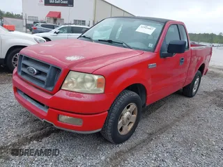 2004 Ford F-150 XL with VIN 1FTRF12W44NB63112, listed as a IAAI auction lot 41945087 with 1 mi miles. Bid and sale history available at carsss.com. Image 2.
