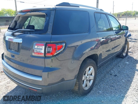 2013 GMC Acadia SLE with VIN 1GKKRPKD5DJ155087, listed as a IAAI auction lot 42028155 with 117,774 mi miles and . Bid and sale history available at DreamBid. Image 4.