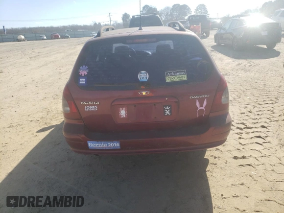 2000 Daewoo Nubira CDX z VIN KLAJB82Z7YK546648, wystawiony jako Copart lot #43050445 z przebiegiem 77 874 mil mil oraz Tytuł czysty. Historia ofert i sprzedaży dostępna na DreamBid. Obrazek 6.