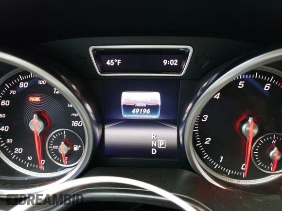 2019 Mercedes-Benz GLS 450 with VIN 4JGDF6EE2KB222937, listed as a Copart auction lot 51154354 with 49,196 mi miles and Salvage Title. Bid and sale history available at DreamBid. Image 9.