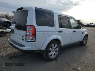 2013 Land Rover LR4 Lux with VIN SALAK2D45DA690019, listed as a Copart auction lot 47551295 with 117,598 mi miles and Salvage title. Bid and sale history available at DreamBid. Image 3.