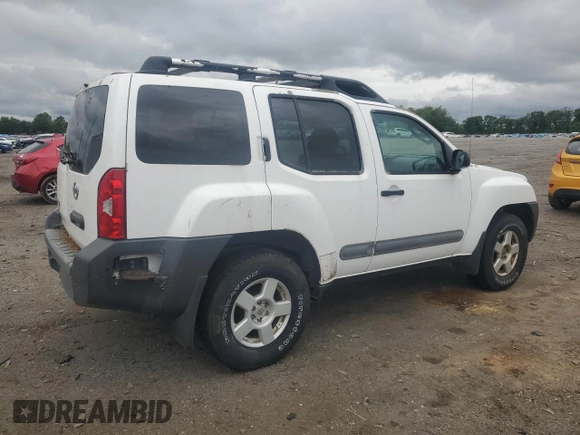 2005 Nissan Xterra S with VIN 5N1AN08WX5C629376, listed as a Copart auction lot 56478535 with 198,905 mi miles and Clean Title. Bid and sale history available at DreamBid. Image 3.