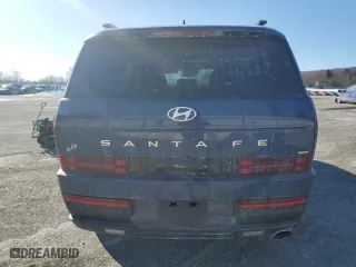2025 Hyundai Santa Fe SEL with VIN 5NMP2DGL4SH099702, listed as a Copart auction lot 42868215 with 1,344 mi miles and Salvage Title. Bid and sale history available at carsss.com. Image 6.