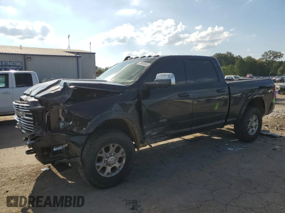2022 Ram 2500 Laramie with VIN 3C6UR5FL2NG368132, listed as a Copart auction lot 72450864 with 65,556 mi miles and Salvage Title. Bid and sale history available at carsss.com. Image 1.