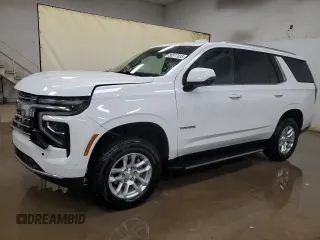 2025 Chevrolet Tahoe LT with VIN 1GNS6NRD8SR111640, listed as a Copart auction lot 88977035 with 6,227 mi miles and Clean title. Bid and sale history available at DreamBid. Image 1.