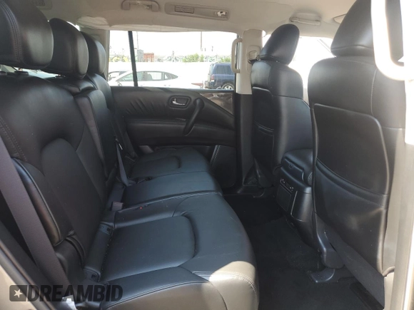 2022 Nissan Armada SV with VIN JN8AY2AC5N9161663, listed as a Copart auction lot 62266504 with 46,106 mi miles and Salvage Title. Bid and sale history available at carsss.com. Image 11.