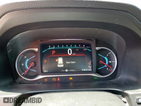 2019 Honda Pilot EX-L with VIN 5FNYF5H59KB044310, listed as a Copart auction lot 58580895 with 210,131 mi miles and Salvage title. Bid and sale history available at DreamBid. Image 9.