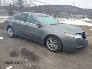2009 Acura TL Tech with VIN 19UUA86559A012993, listed as a IAAI auction lot 41513941 with 151,680 mi miles. Bid and sale history available at carsss.com. Image 1.